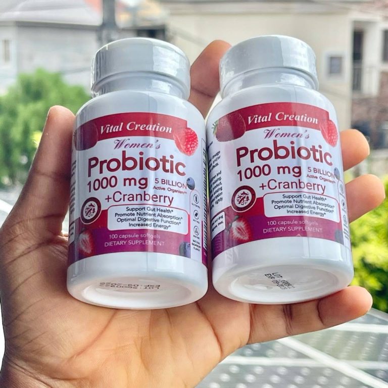 Vital Creation Women's Probiotic 1000mg + Cranberry