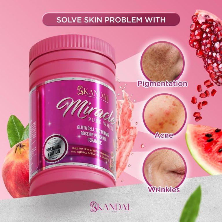 NEW SKANDAL MIRACLE PURE WHITE GLUTA CELL 100’000MG